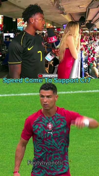 Speed Reacting To Ronaldo Goals o