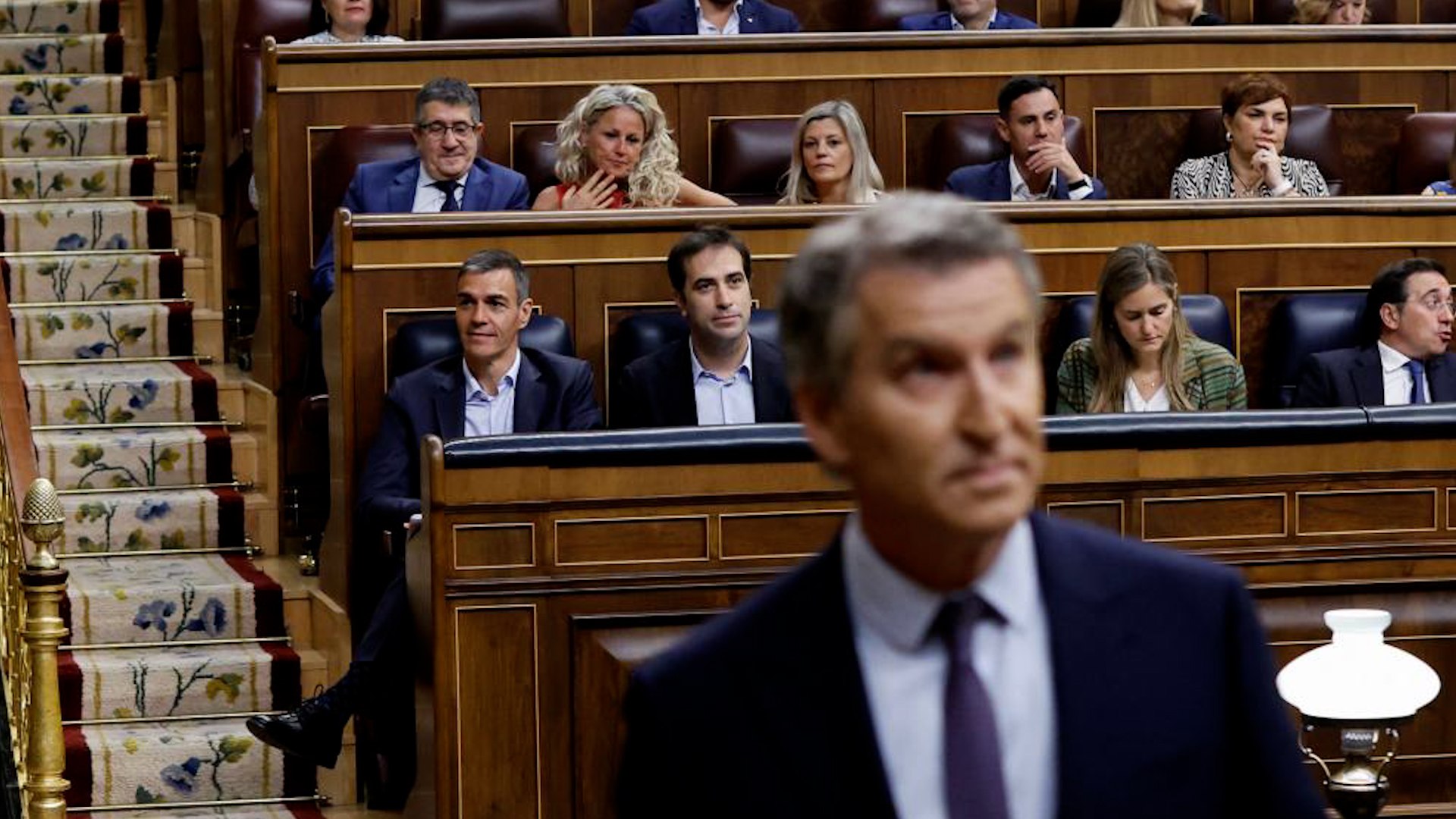 "¿A seguir delinquiendo se refiere, señor Sánchez?": Feijóo exige al presidente que disuelva las Cortes y acusa a los socios de "indignidad"