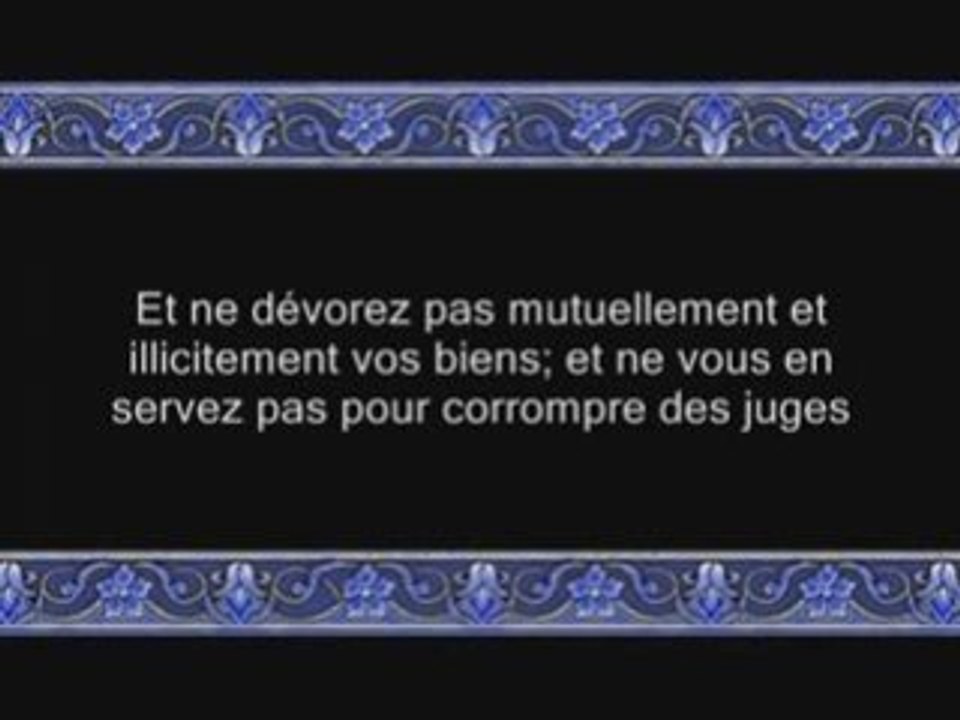 Sourate al Baqara (v177-202) - avec trad Francais - Moaqly