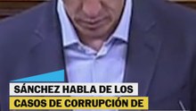 Sánchez habla de los casos de corrupción de Zapatero, su esposa y su hermano