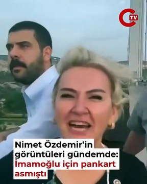 İmamoğlu için pankart asmıştı: CHP'den istifa eden Nimet Özdemir, AKP Grup Toplantısı'nda