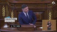 Rufián a Sánchez: "Le pido que me mire a los ojos, ¿sabía algo?"