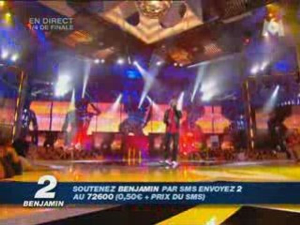 Benjamin Siksou - Nouvelle Star 2008 - Kiss - prime 9
