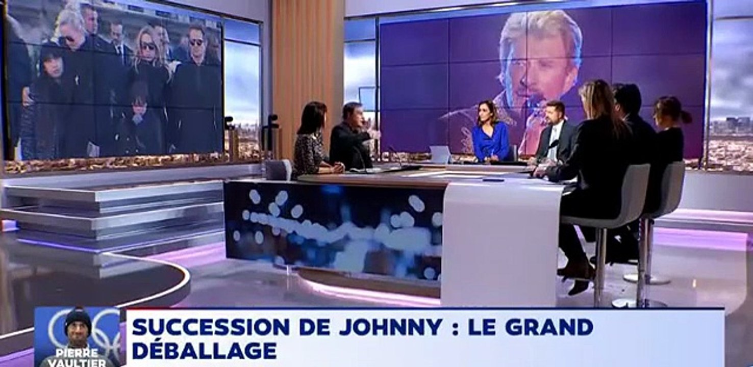 2018 - Johnny Hallyday : Ange ou Démon ? Comment Læticia a-t-elle Fait Main Basse sur l’Héritage ? (Le Débat, LCI, 18 Février)