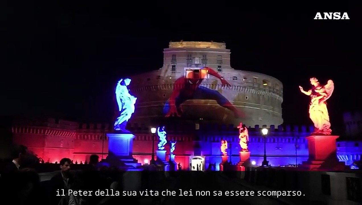 Zendaya e Holland illuminano Roma per il nuovo Spider-Man