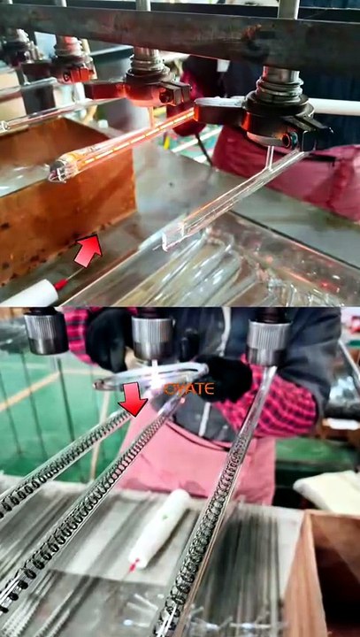Industrial Infrared Carbon Fiber Heater Tube Halogen Heating Lamp for Printing & Curing
