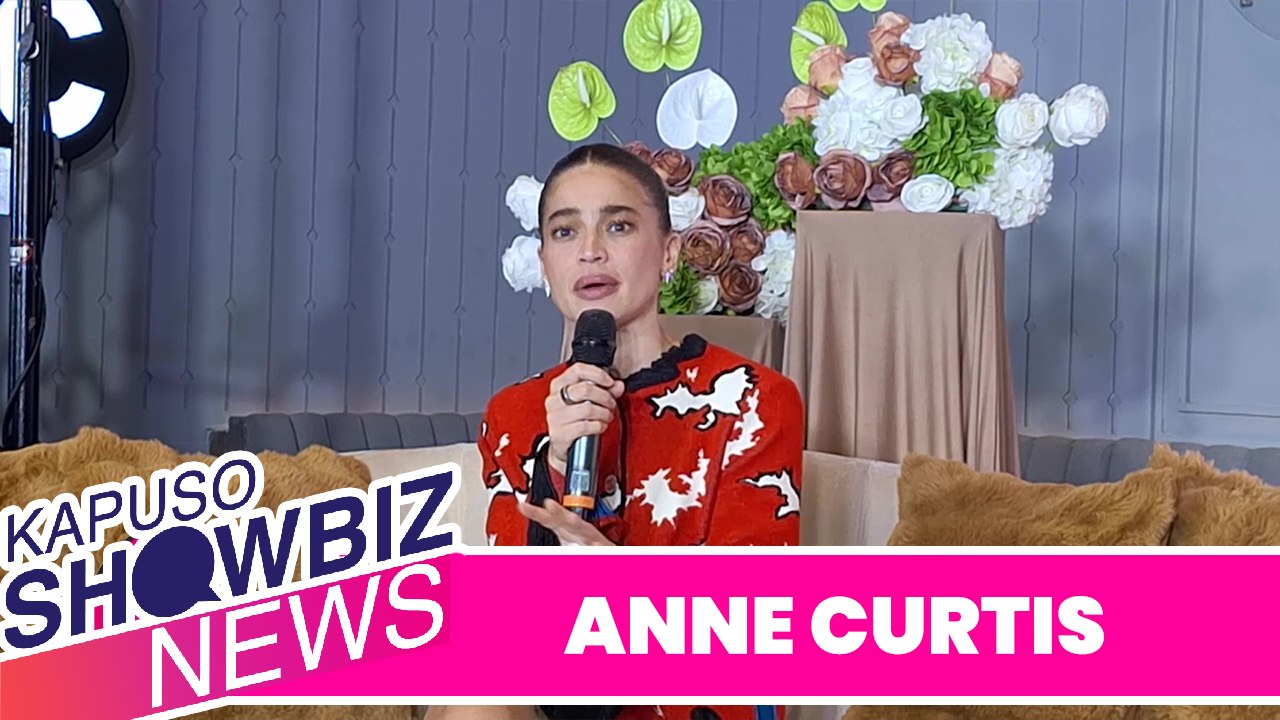 Anne Curtis appreciates husband Erwan Heussaff for understanding her job | Kapuso Showbiz News