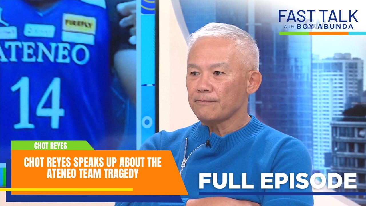 Fast Talk with Boy Abunda: Chot Reyes speaks up about the Ateneo team tragedy (Full Episode 882)