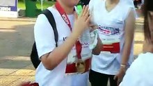 យុវជន កេន ឌិត ចែករំលែកបទពិសោធន៍រត់លើកដំបូង ៣គីឡូម៉ែត្រ និងចង់ឃើញកម្មវិធីបែបនេះនៅតាមខេត្តជាប់ព្រំដែន