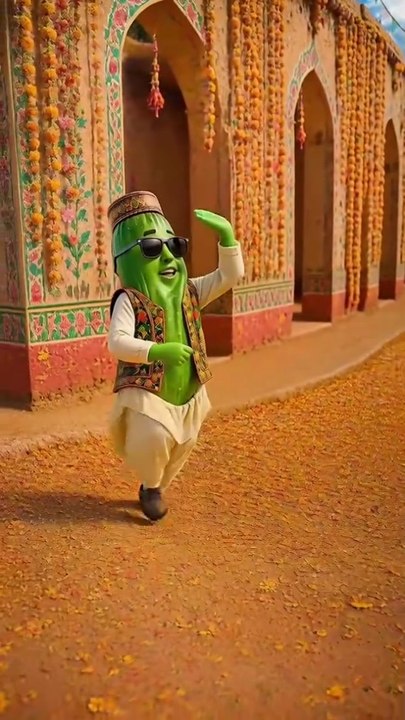 cucumber dance on bengan mehndi funny video