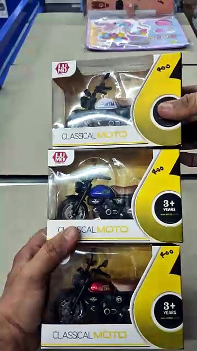 Diecast Motorcycle Model Toy 🏍️ | Pull Back Action Bike Review
