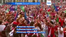 Роналду ведет Португалию к 5:0 над Узбекистаном, Англия играет 0:0 с Ганой