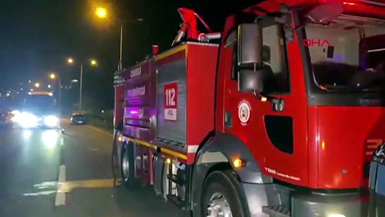 Rize'de 3 kız arkadaşın yanarak öldüğü trafik kazası kamerada!