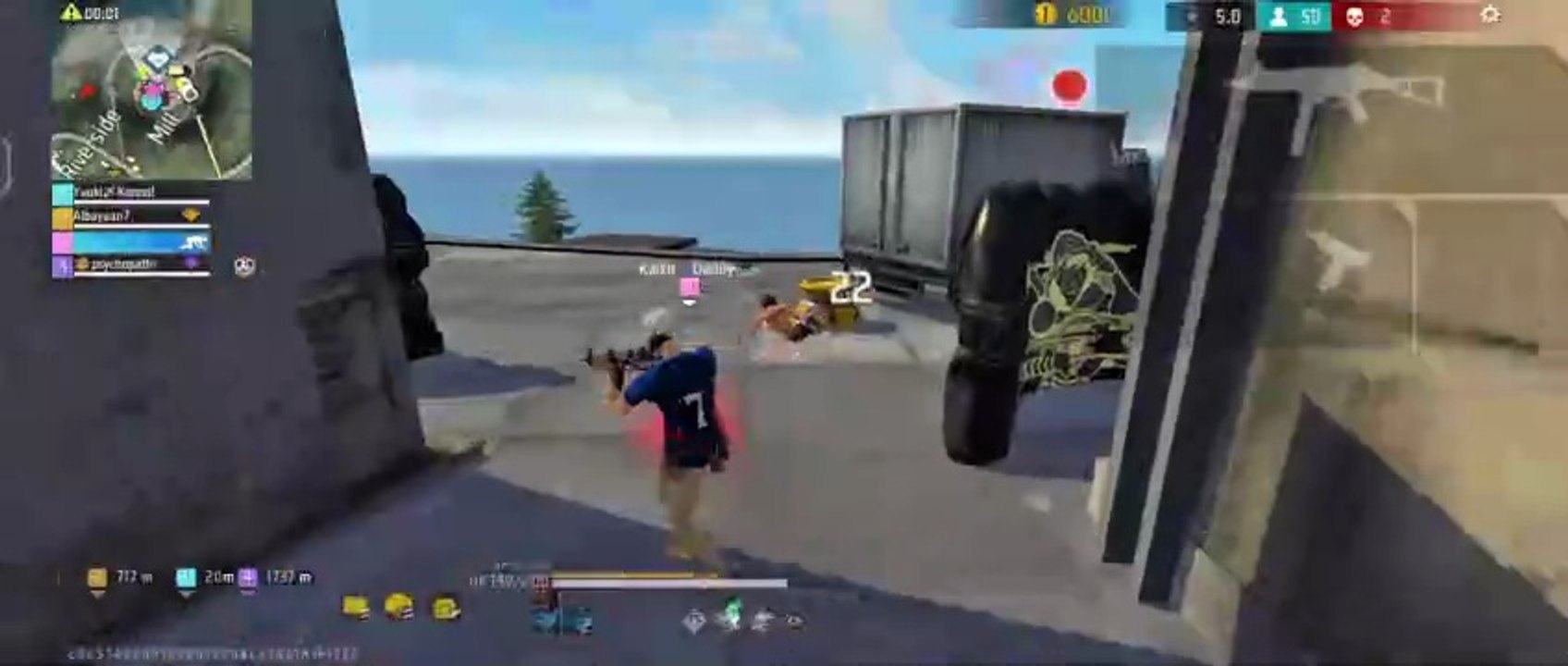 ​Free Fire Best Rush Gameplay | High Kills Match