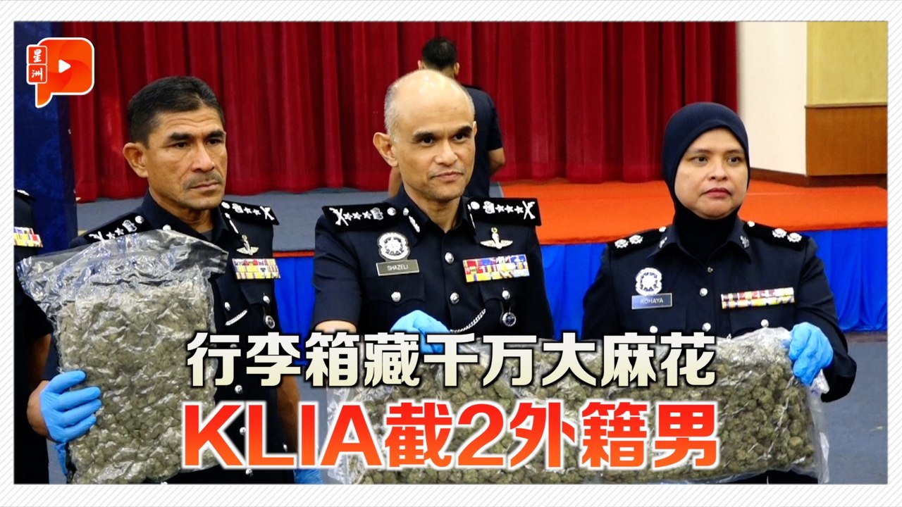 1周破3贩毒集团 雪警破千万大麻花案 大马轮国际毒品转运站？