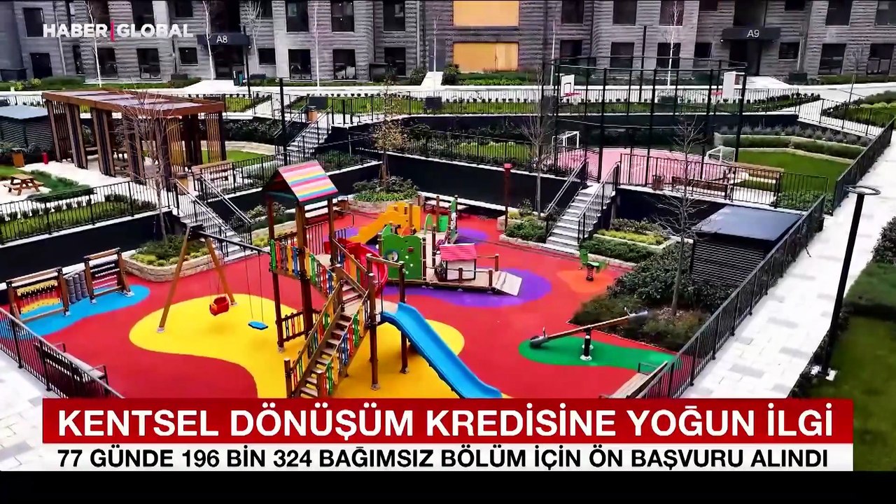 Kentsel dönüşüm kredisine yoğun ilgi
