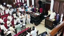 சென்னை மாநகராட்சி மாமன்ற கூட்டத்தில் திமுக - காங்கிரஸ் அமளி, வாக்குவாதம், வெளிநடப்பு