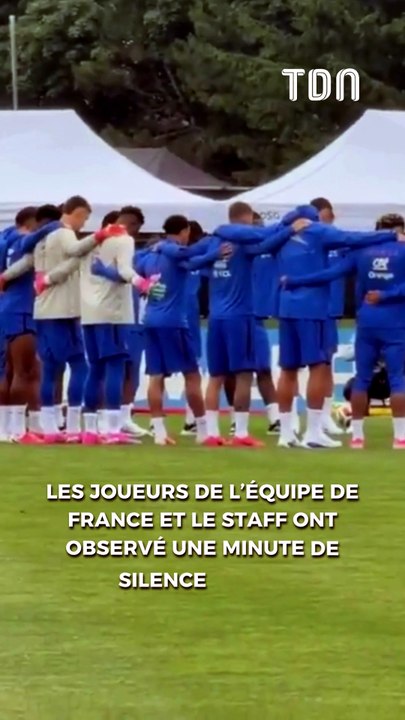 Les Bleus rendent hommage à la mère de Didier Deschamps