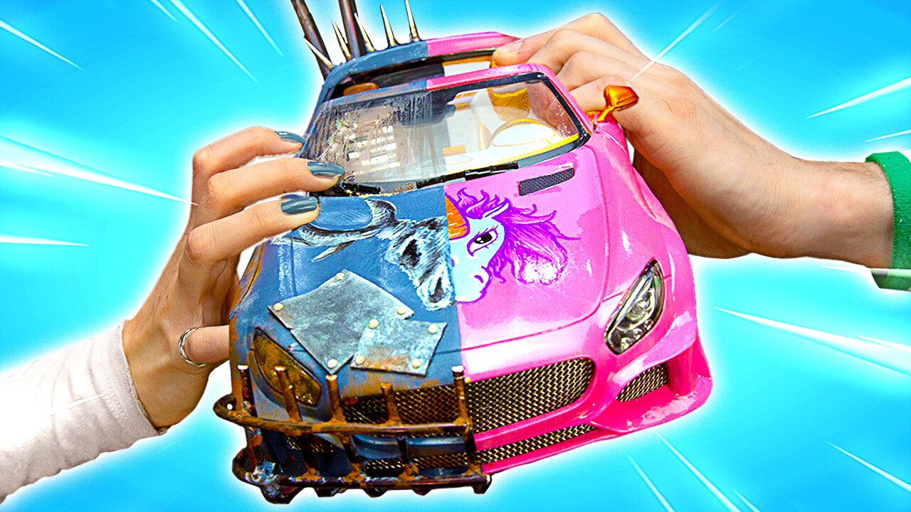 Creative Car Showdowns: Transforming Toys into Epic Rides