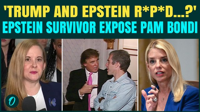 'Trump Is HIDING Epstein': Epstein Survivor Liz EXPOSE Pam Bondi After Explosive Testimony | US NEWS