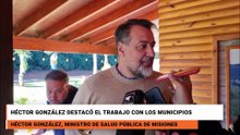 Héctor González, ministro de Salud Pública de Misiones
