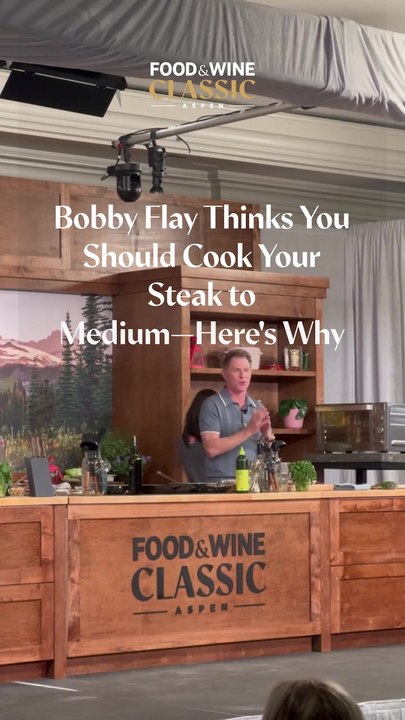 Why Bobby Flay Thinks Steak Should Be Cooked to Medium