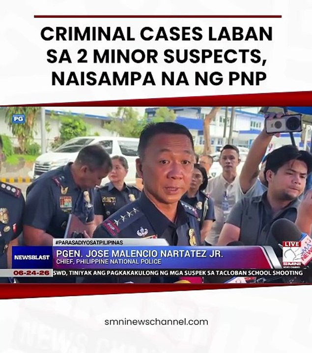 CRIMINAL CASES LABAN SA 2 MINOR SUSPECTS, NAISAMPA NA NG PNP