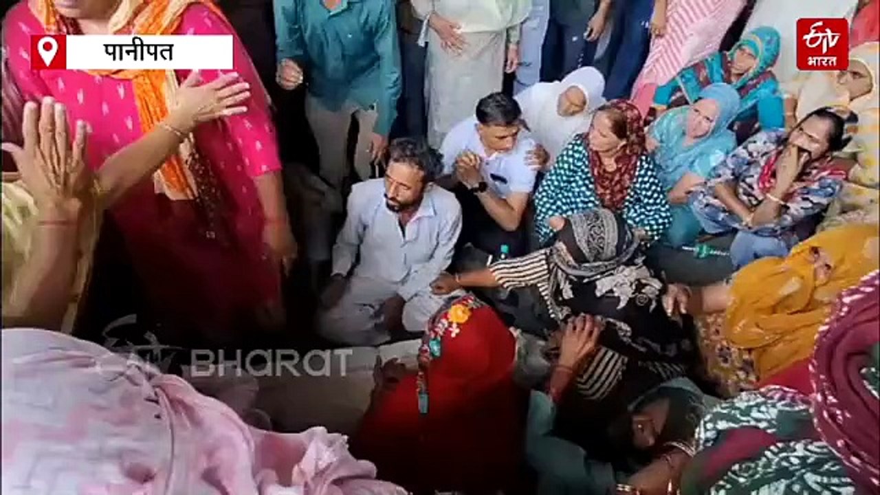 पानीपत में शेखर की मौत पर परिजनों का फूटा गुस्सा, GT रोड पर शव रखकर किया प्रदर्शन