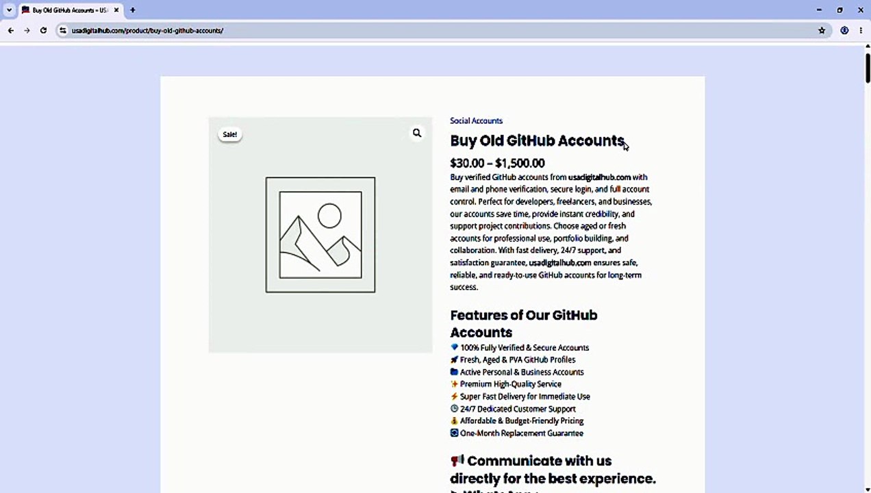 10 Reliable Platforms to Buy Old Github Accounts in 2026 ...