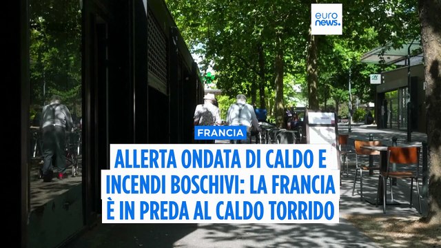 La Francia nella morsa del caldo: blackout e allerta per il rischio di incendi