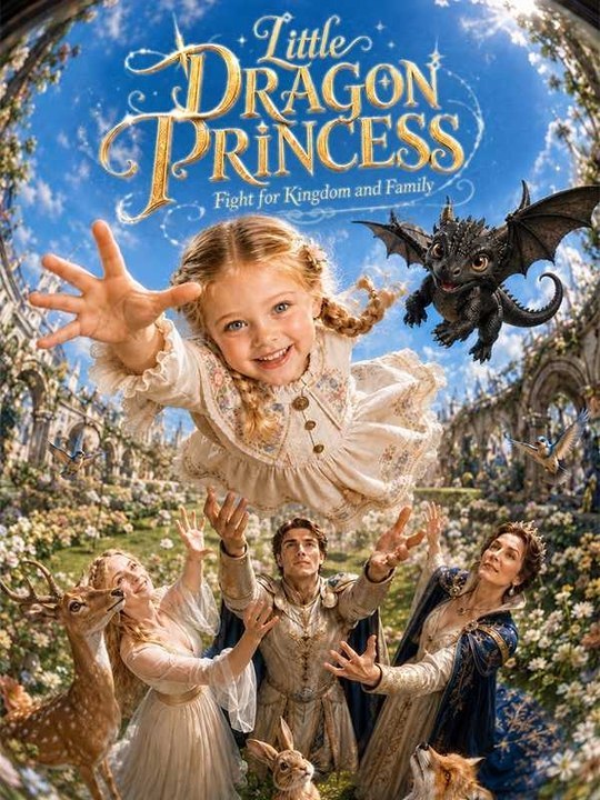Kleine Drachen-Prinzessin: Kampf für Königreich und Familie | Ganzer Film Deutsch