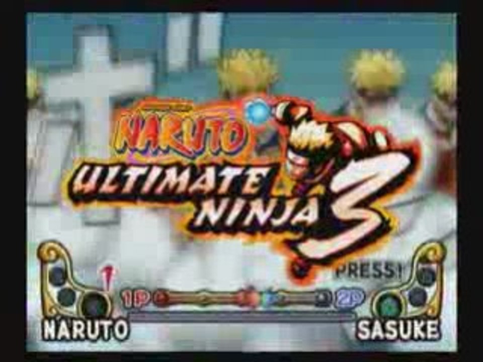 Naruto Ultimate Ninja 3  TRAILER