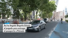Begoña Gómez acude al juzgado para entregar el pasaporte a Peinado