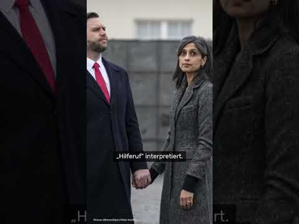 JD Vance: Trump-Vize klopft seiner Frau aufs Knie – Liebesgeste löst Spott-Welle aus