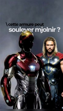 L’armure télécommandée de Tony pourrait-elle soulever Mjolnir ? #spidermanhomecoming #tonystark #ironman #marvel #onregardequoi