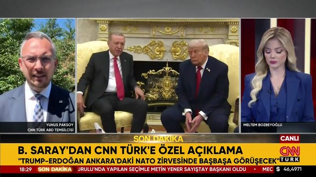 SON DAKİKA | Beyaz Saray CNN TÜRK'e özel açıkladı! Erdoğan ve Trump NATO Zirvesi'nde baş başa görüşecek
