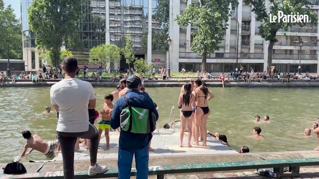 « C'est tout ce qui manquait à Paname » : le canal Saint-Martin, la plus grande piscine de Paris