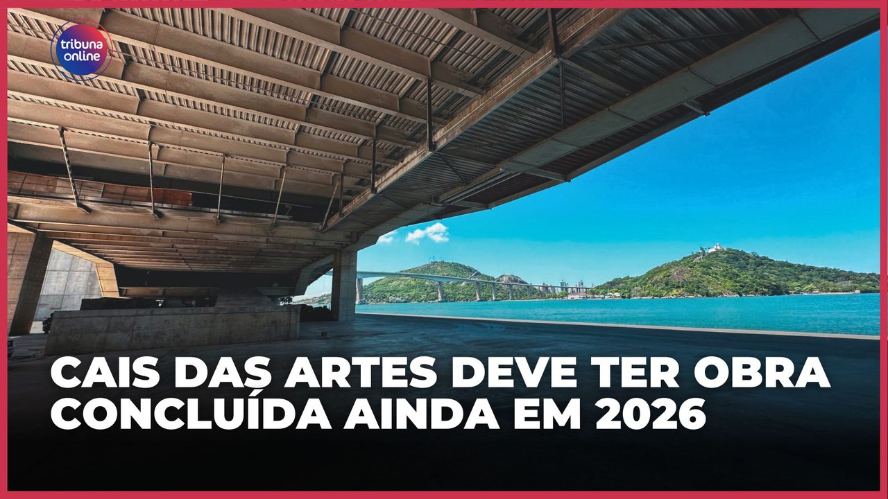 Cais das Artes deve ter obra concluída ainda em 2026