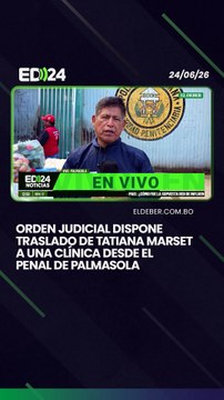 Orden judicial dispone traslado de Tatiana Marset a una clínica desde el penal de Palmasola