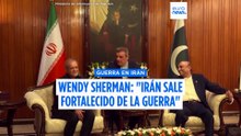 Wendy Sherman: "Irán ha salido de la guerra en una posición más fuerte que Estados Unidos"