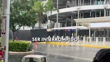 Chuva e trovoada em Miami ameaçam jogo do Brasil contra a Escócia