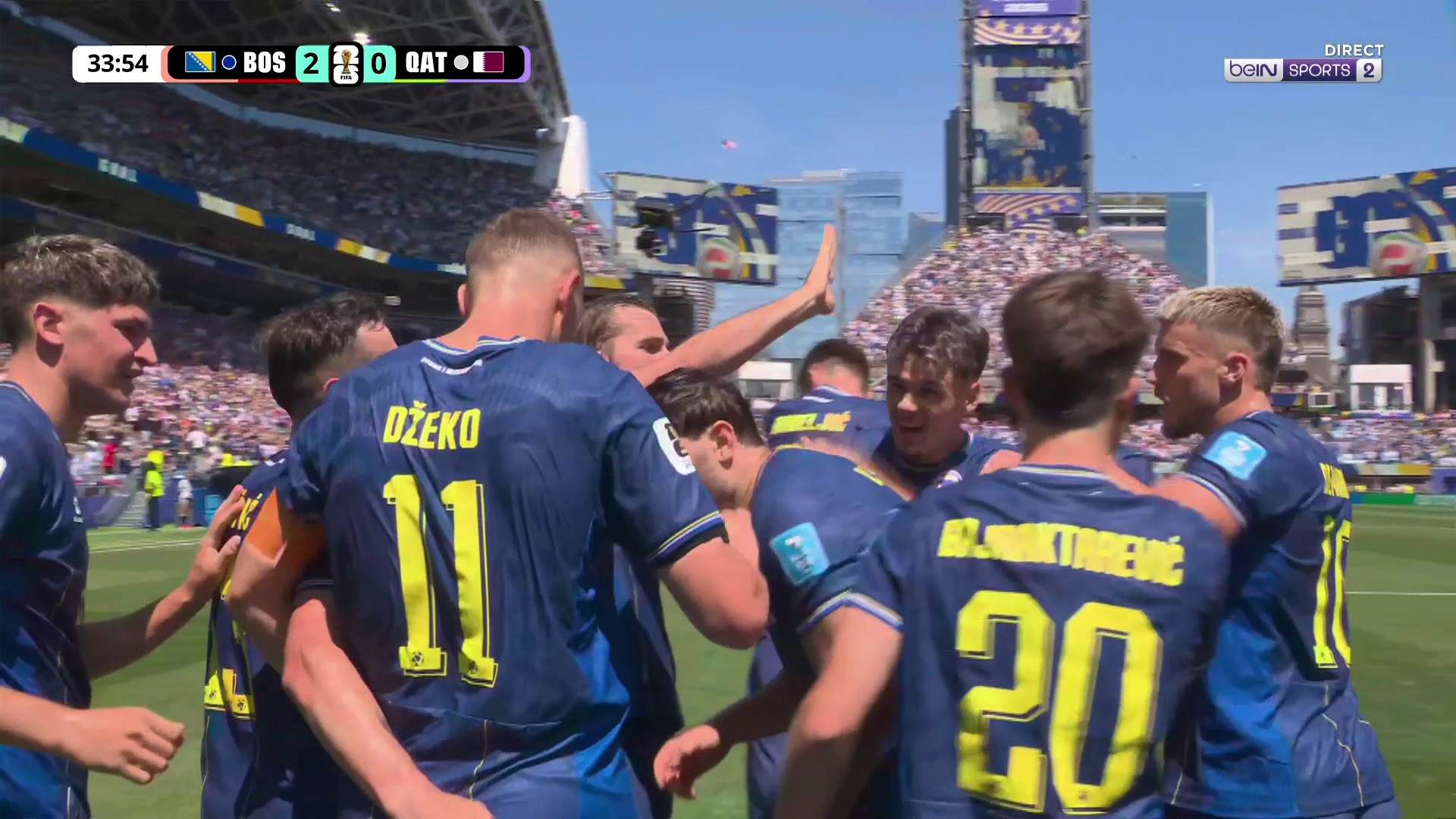 Coupe du Monde 2026 : Dzeko force le CSC du Qatar, la Bosnie-Herzégovine fait le breal !