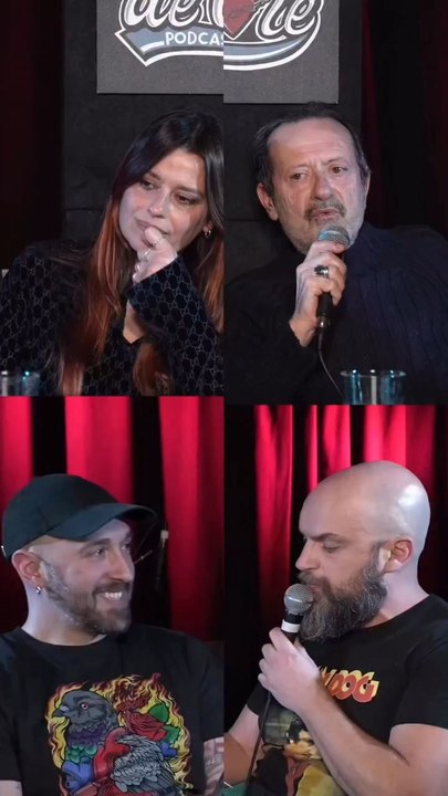 Rocco Papaleo e Federica Pandolfi al core podcast