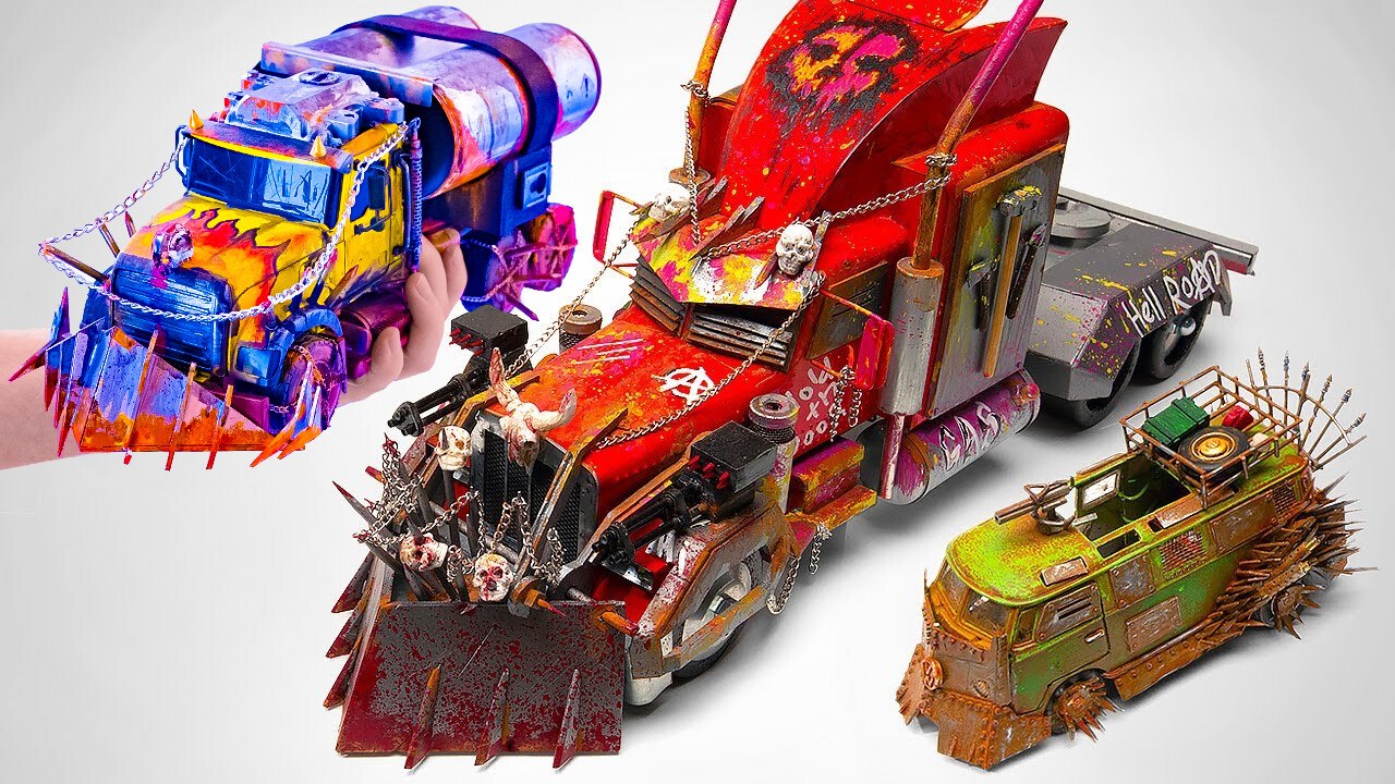 Transforming Ordinary Trucks into Extraordinary Post-Apocalyptic Machines