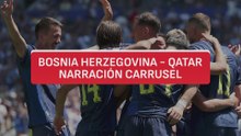 Resumen y goles Bosnia Herzegovina 3 - Qatar 1