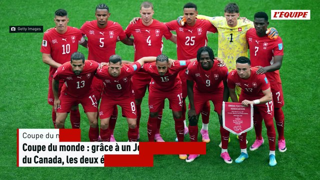 Coupe du monde : grâce à un Johan Manzambi décisif, la Suisse se défait du Canada, les deux équipes qualifiées pour les 16es de finale - Foot - Coupe du monde 2026