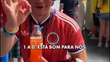 Torcedores de Brasil e Escócia arriscam palpites antes da partida