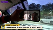 O gol do Paulo Sérgio! Ex-jogador guarda carro dado por Silvio Santos pelo tetra