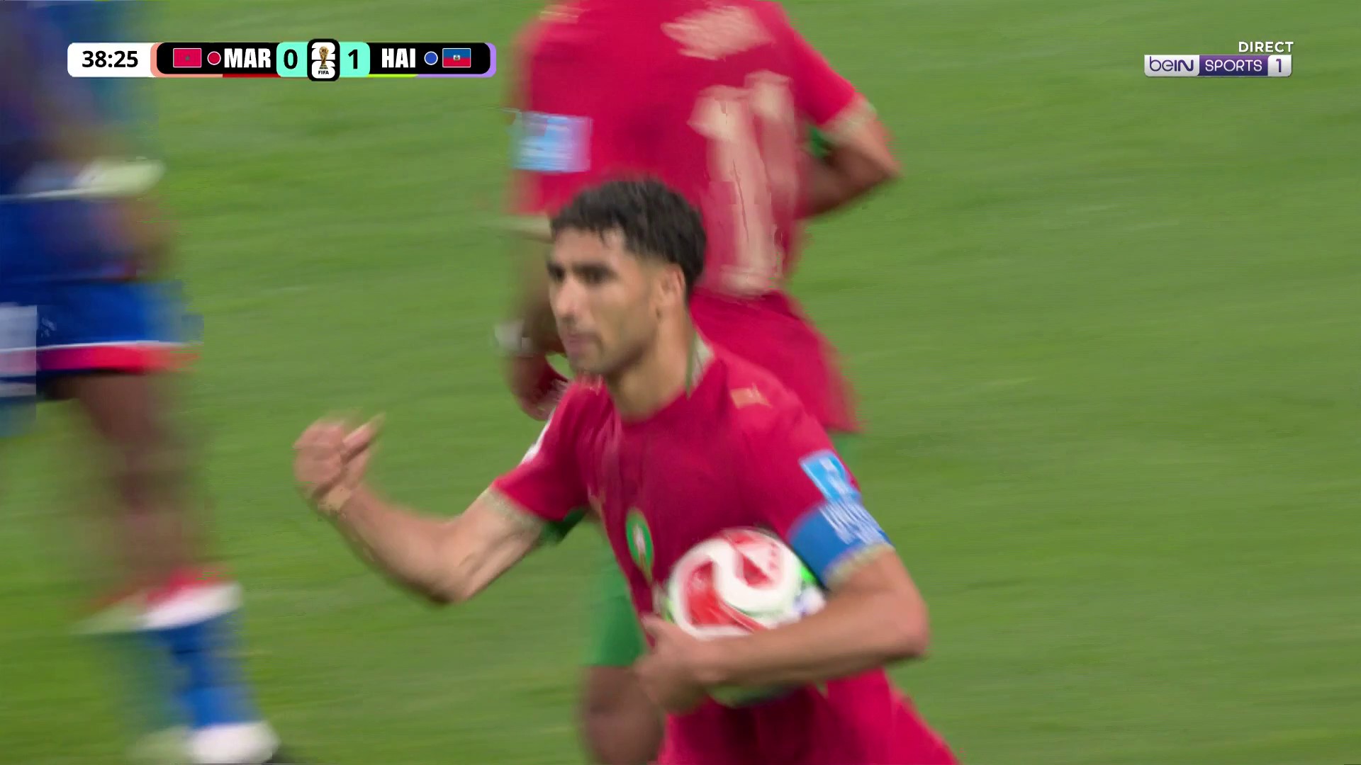 Coupe du monde 2026 : Achraf Hakimi égalise pour le Maroc !