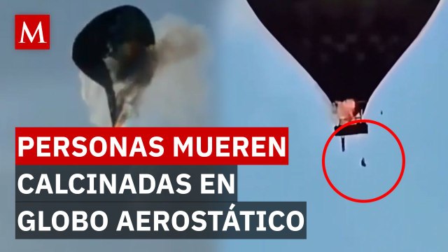 ¡Pesadilla en el cielo! Globo aerostático se incendia en pleno vuelo con 21 personas